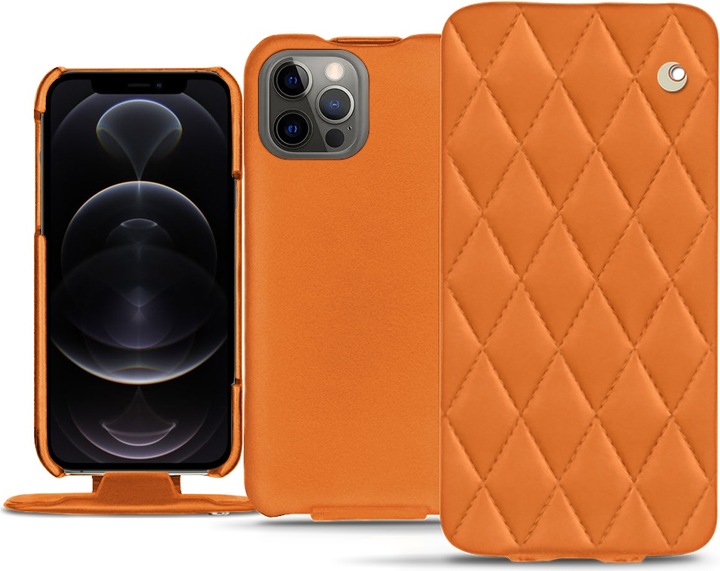 Productafbeelding Noreve Lederen omslag verticaal (Apple iPhone 12 Pro Max)
