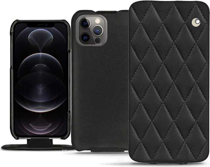 Productafbeelding Noreve Lederen omslag verticaal (Apple iPhone 12 Pro Max)