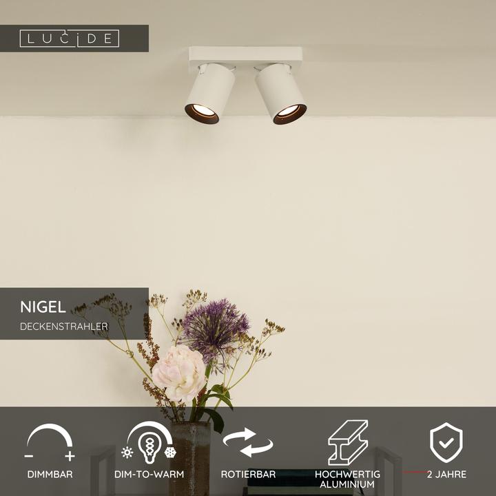 Image du produit Lucide Nigel (320 lm, GU10)