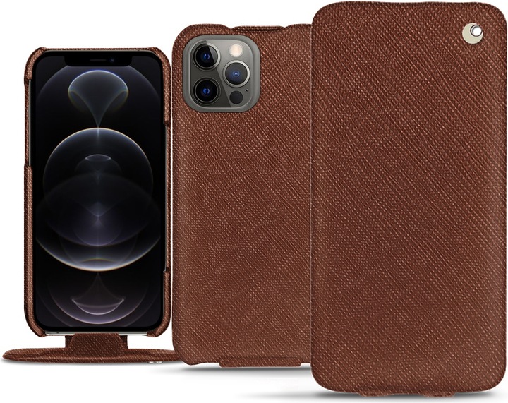 Produktbild Noreve Lederschutzhülle vertikal (Apple iPhone 12 Pro)