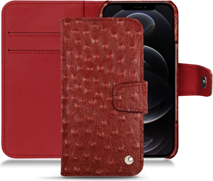 Actual product image Noreve Leather case wallet (Apple iPhone 12 Pro)