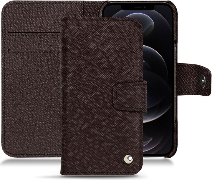 Actual product image Noreve Leather case wallet (Apple iPhone 12 Pro)