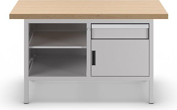 Immagine prodotto Lista Banco da lavoro compatto, piano in faggio (150 cm, 70 cm)