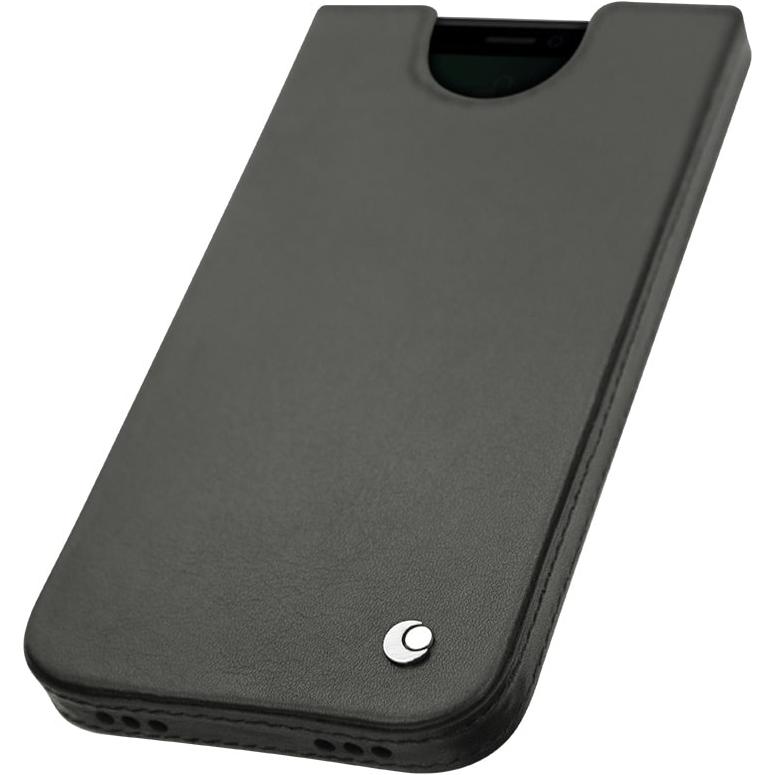 Thumbnail - Noreve Lederschutzhülle (Apple iPhone 12), Smartphone Hülle, Schwarz