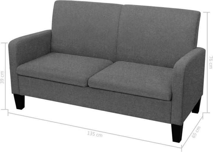 Actual product image vidaXL Sofa (Upholstery set)