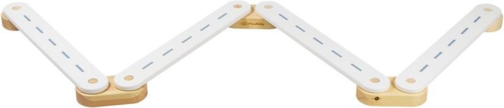 Produktbild Activity Board Balancierbalken mit 5 Balancierbrett für Kinder - Parcour Balance Beam aus Holz | Sensorischer Weg