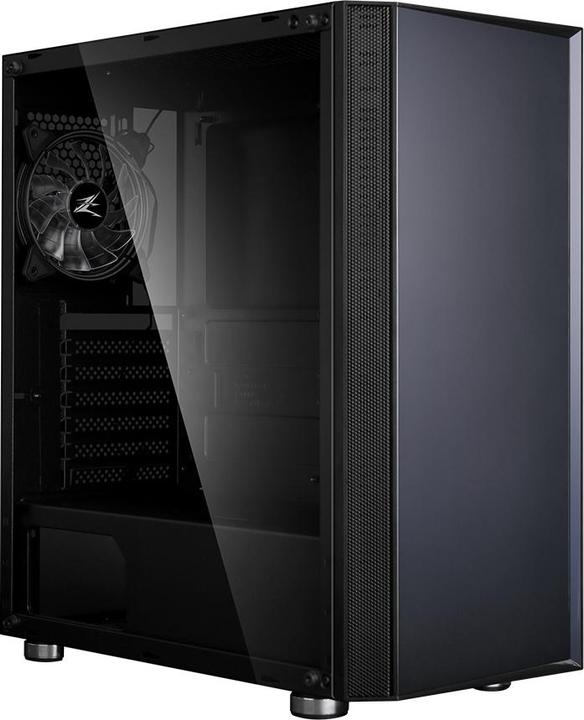 Actual product image Zalman R2 Black Computer Case Midi Tower Black (ATX, mATX, Mini-ITX, E-ATX)