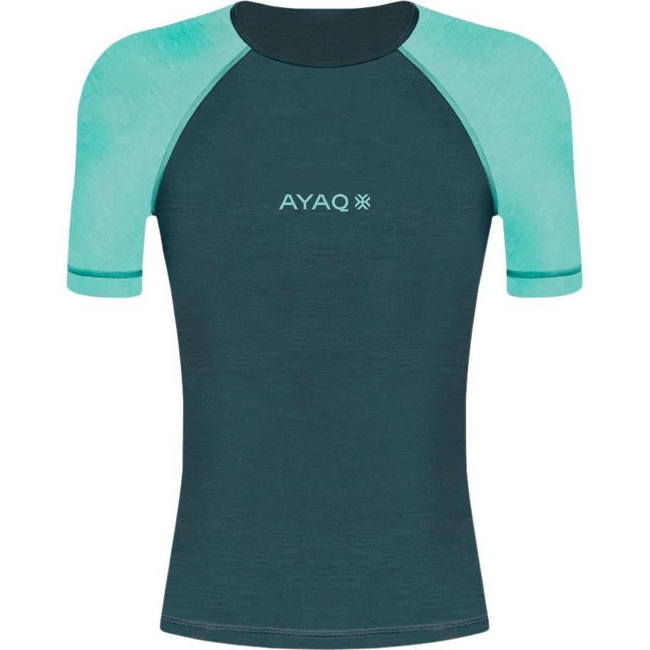 Thumbnail - Ayaq, Herren, Velotrikot, trikot biafo merino (L), Grün, L
