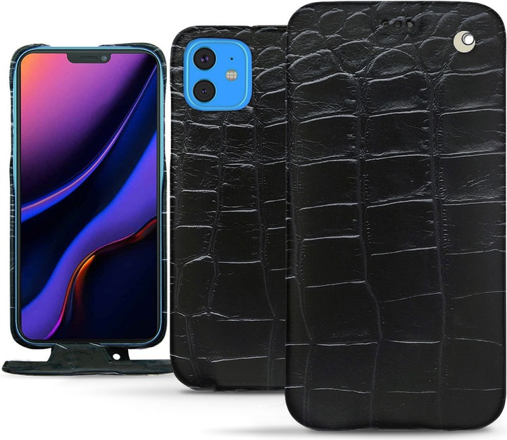 Actual product image Noreve Leather cover vertical (Apple iPhone 11)
