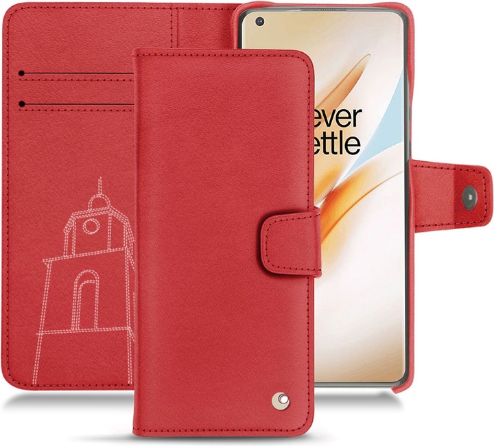 Produktbild Noreve Lederschutzhülle Wallet (OnePlus 8 Pro)