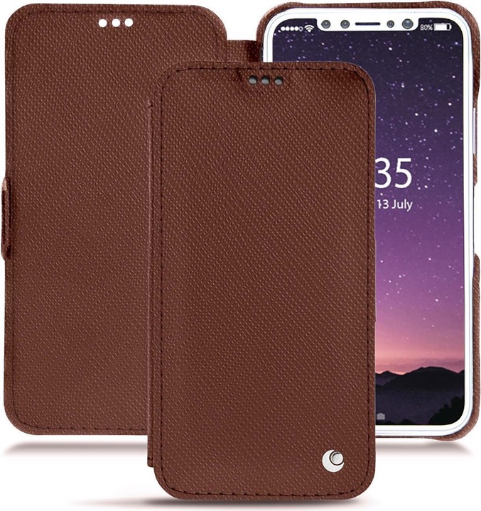 Actual product image Noreve Leather case horizontal (Apple iPhone XS)