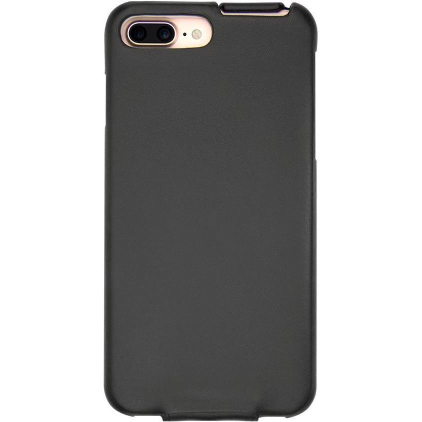 Thumbnail - Noreve Lederschutzhülle vertikal (Apple iPhone 8 Plus), Smartphone Hülle, Schwarz