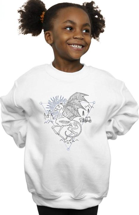 Produktbild Thestral Line Art Sweatshirt Mädchen (140, 146)