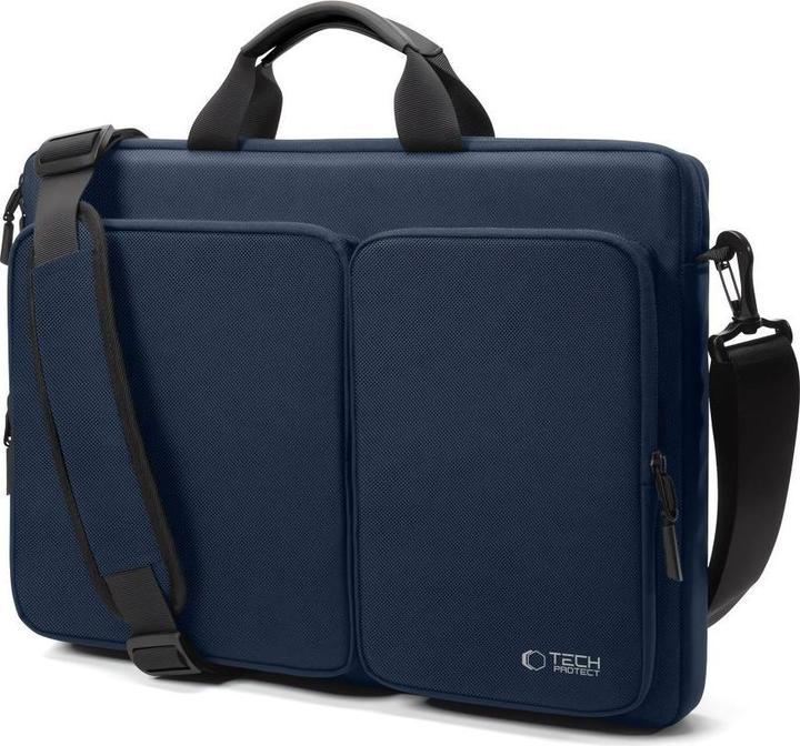 Productafbeelding Tech-Protect Defender Bag for 17 Laptop - Navy Blue (17")