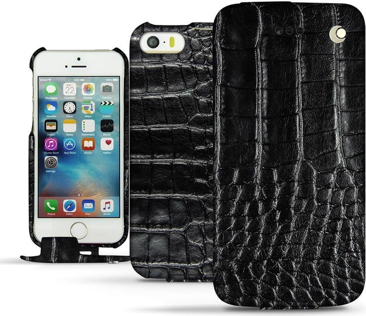Actual product image Noreve Leather cover vertical (Apple iPhone SE)