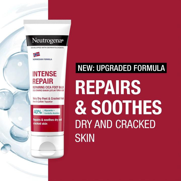 Actual product image Neutrogena Norwegian FormulaÂ® Intense Repair Foot Cream (Foot cream & foot gel, 50 ml)