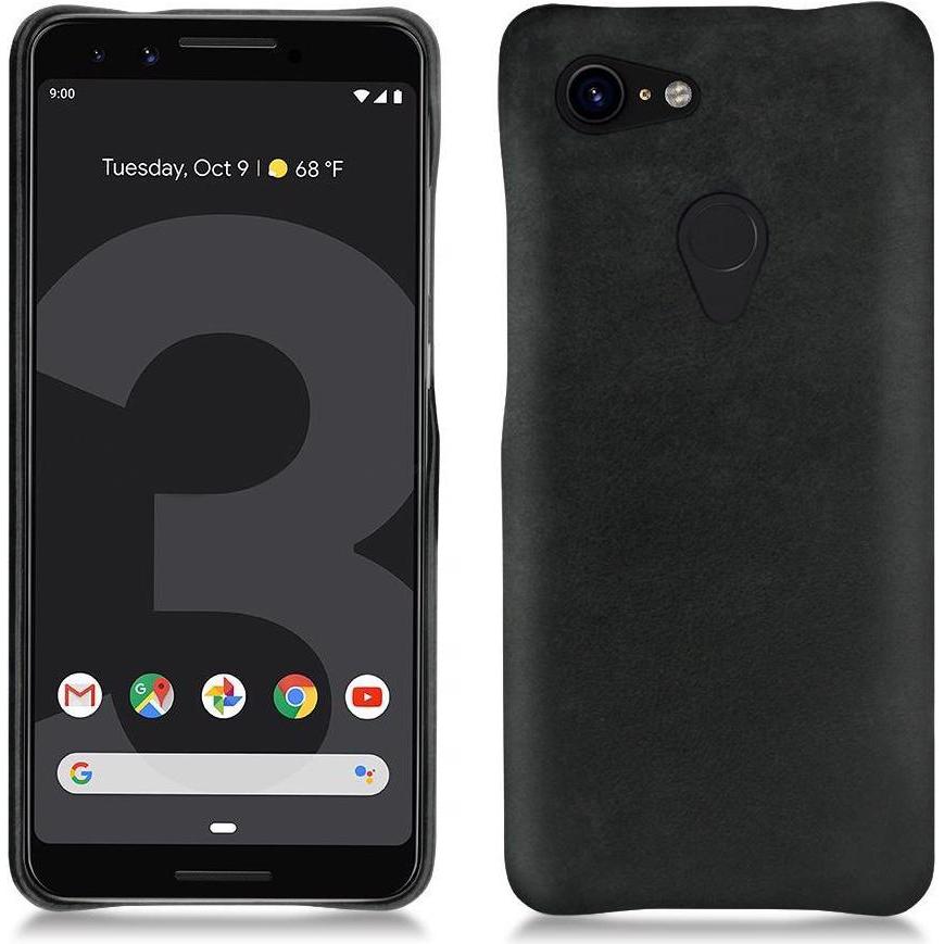 Noreve Lederschutzhülle (Google Pixel 3 XL), Smartphone Hülle, Schwarz