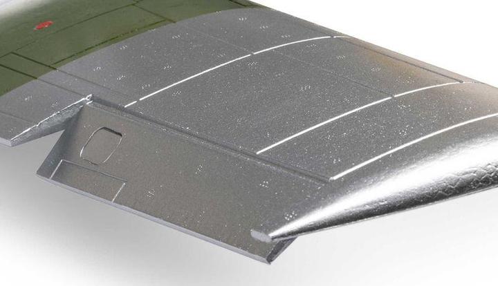 Actual product image E-Flite AVION Mustang P-51D 1000mm EP BNF with AS3X+ and SAFE Select (Warbird)