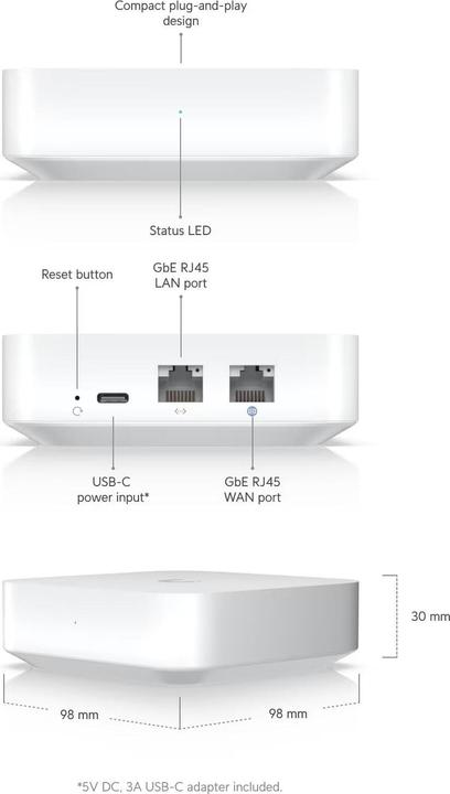 Productafbeelding Ubiquiti Gateway Lite