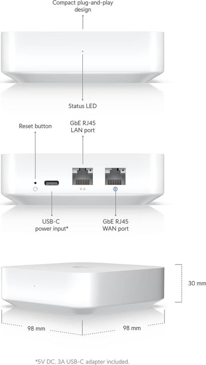 Image du produit Ubiquiti Gateway Lite
