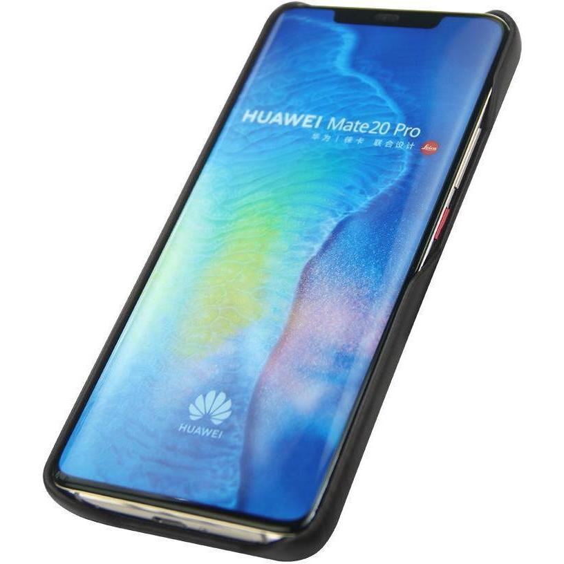 Thumbnail - Noreve Lederschutzhülle (Huawei Mate 20 Pro), Smartphone Hülle, Schwarz
