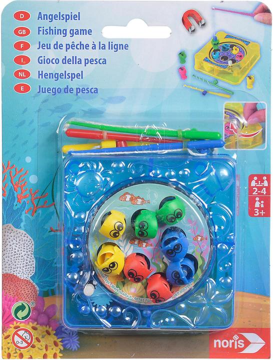 Image du produit Noris Jeu de pêche assorti (Allemand, Anglais, Français, Italien, Suisse-allemand, 1 - 2 Joueur)