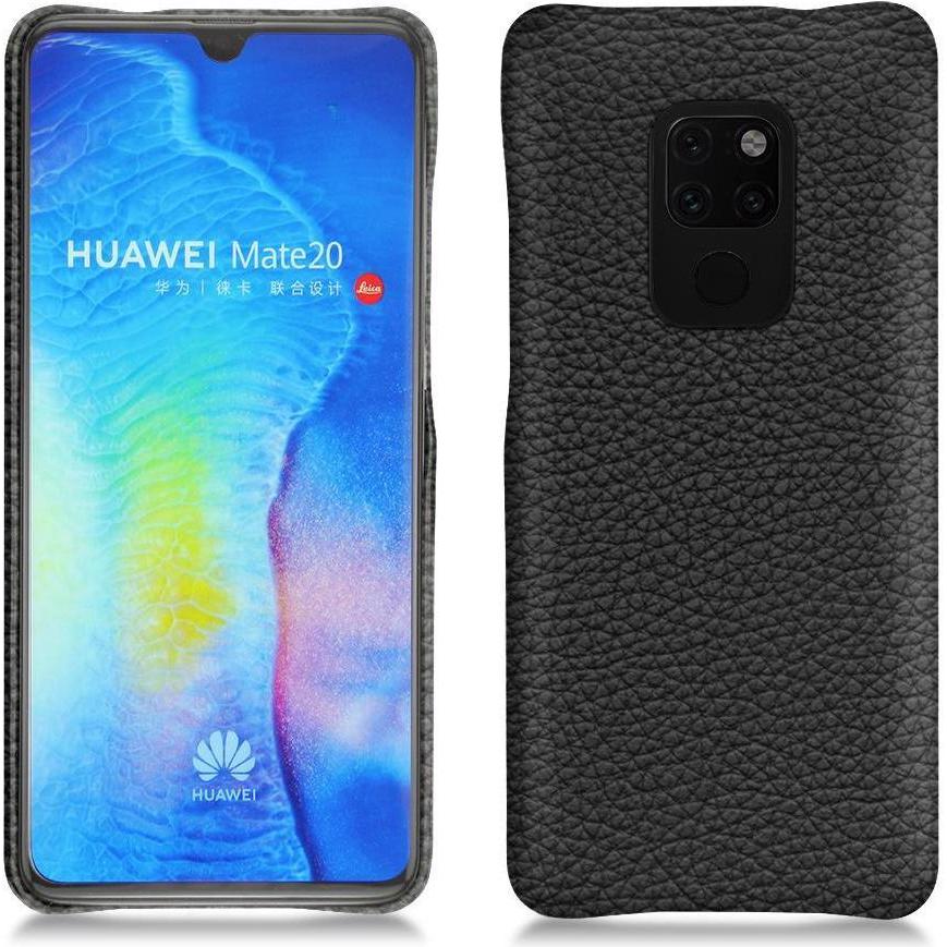 Thumbnail - Noreve Lederschutzhülle (Huawei Mate 20), Smartphone Hülle, Schwarz