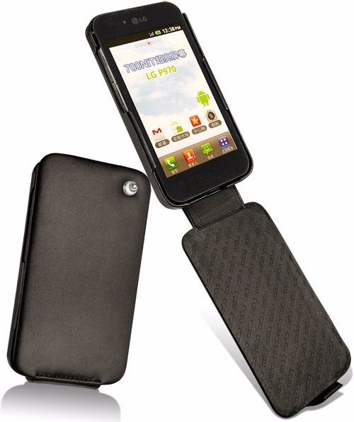 Produktbild Noreve Lederschutzhülle vertikal (Optimus Black)
