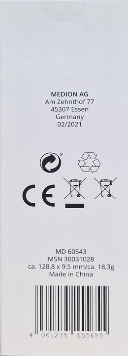Actual product image Medion MD60543