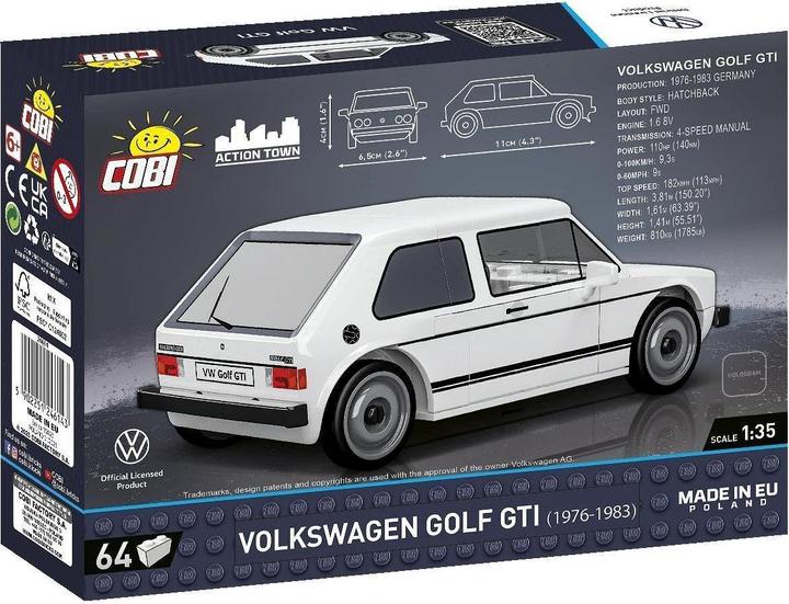 Produktbild Cobi Volkswagen Golf GTI (1976-1983)