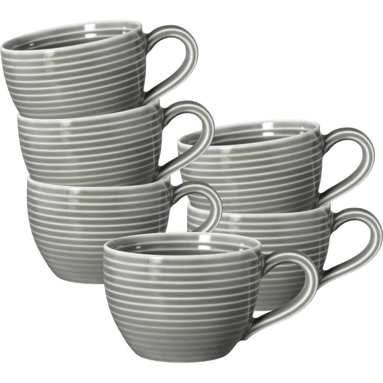 Seltmann, Tasse, Beat Color Glaze Espressotassen (110 ml, 6 x)