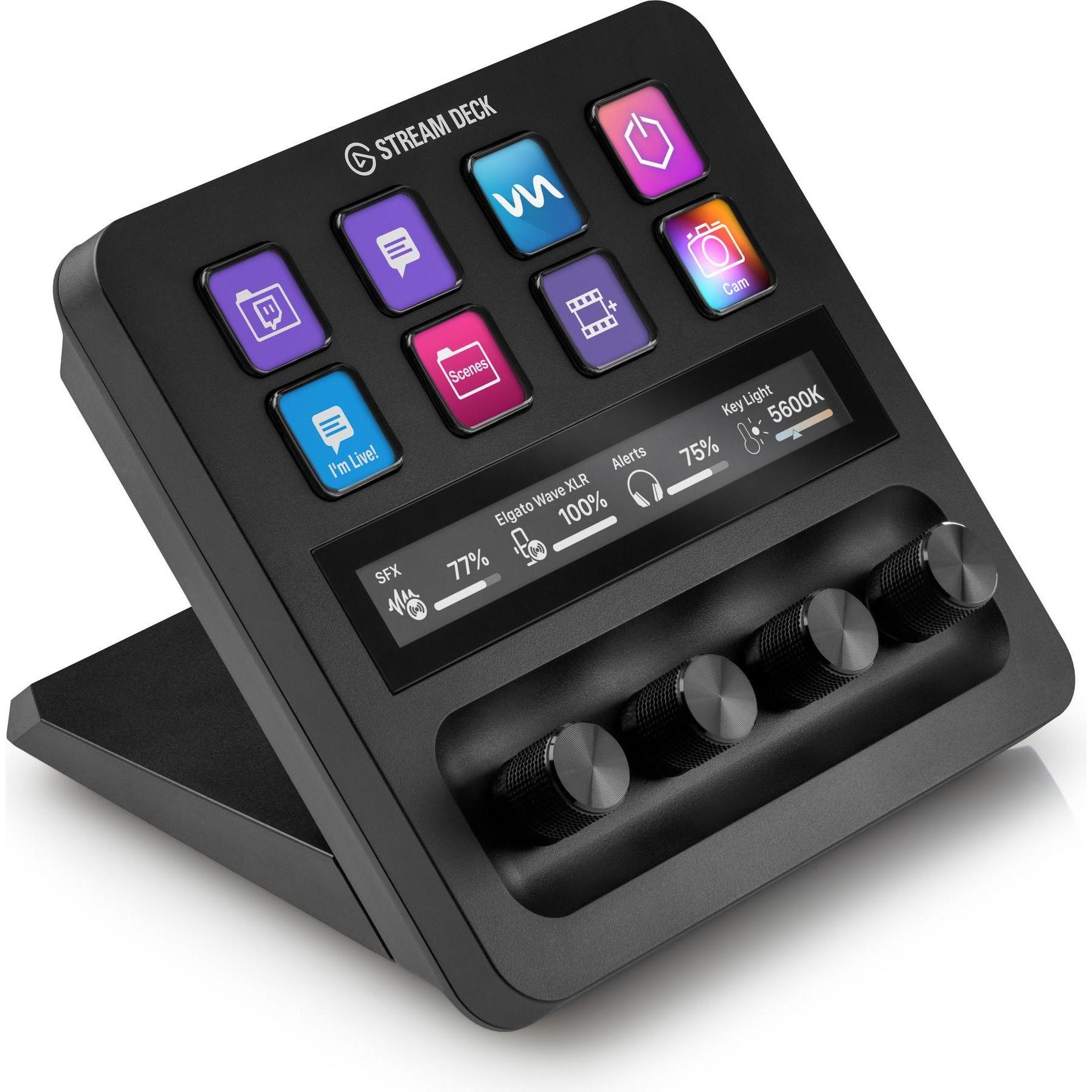 Elgato Stream Deck +, Streaming Deck, Schwarz