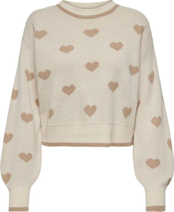 Image du produit JdY Knit Fit Col rond Poignets côtelés Pulls en maille (XS)