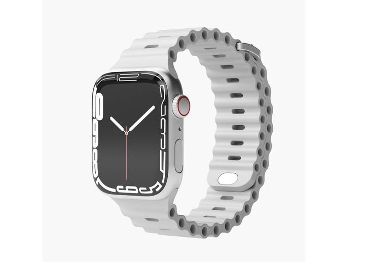 Produktbild Vonmählen Ocean Band Case 2 Band One Light Gray 42/44/45/49mm (42 mm, 44 mm, 45 mm, 49 mm, Stainless Steel)