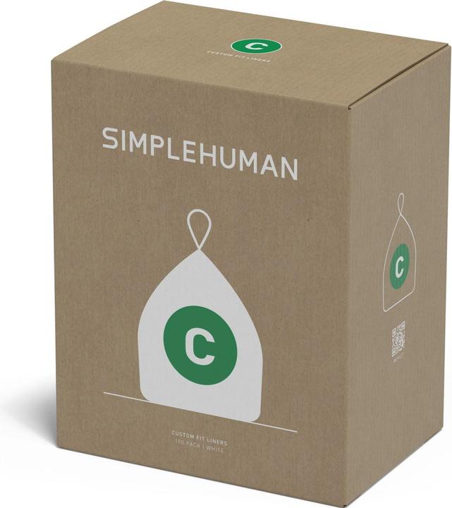Produktbild Simplehuman Müllbeutel Code C, 10 l, 100 Stück (100x, 10 l)