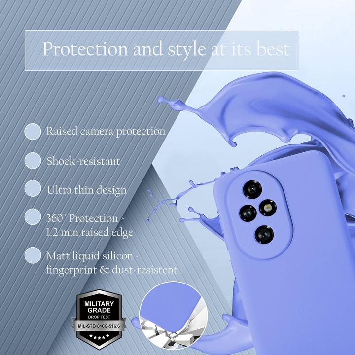 Immagine prodotto Cadorabo Custodia per Honor 200 Pro TPU Liquid Silicone Case (Honor 200 Pro)