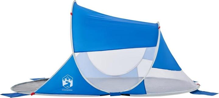 Produktbild VidaXL Strandzelt 2 Personen Pop-Up Wasserdicht (Strandzelt + Strandmuschel, 1.30 kg, 2 Personen)