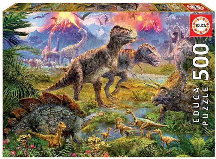 Immagine prodotto Educa Incontro tra dinosauri (500 pezzi)