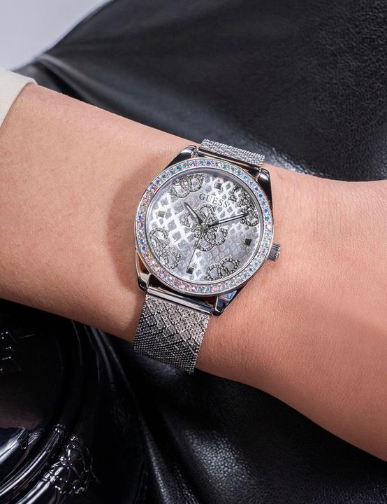 Immagine prodotto Guess - Orologio analogico da donna in tonalità argento GW0748L1