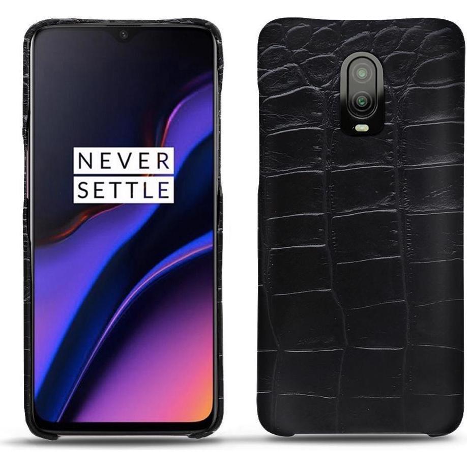 Noreve Lederschutzhülle (OnePlus 6T), Smartphone Hülle, Schwarz