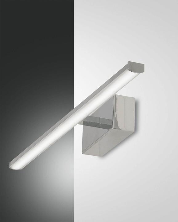 Actual product image Fabas Luce Bathroom Wall Light Ceiling Light Chrome IP44 Plastic Acrylic (900 lm)