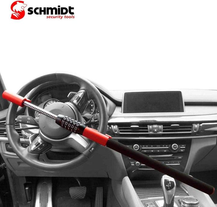 Actual product image Schmidt Security Tools Lenkradschloss