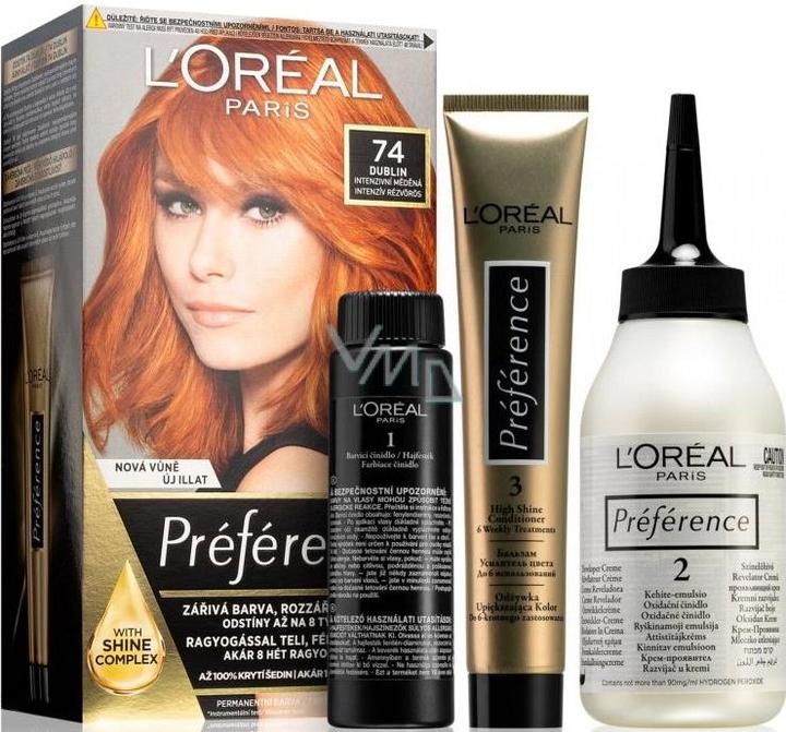 Immagine prodotto L'Oréal Paris Preference Feria Colore per capelli Moterims 60ml (74 Dublino)