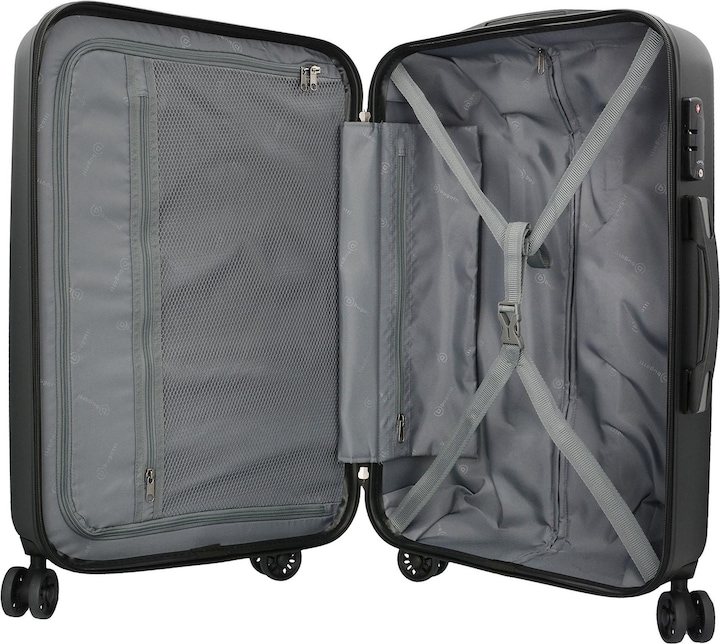 Produktbild Bugatti Lima 2.0 4-Rollen Trolley 75 cm mit Doppelrollen (99 l, XL (ab 115l))