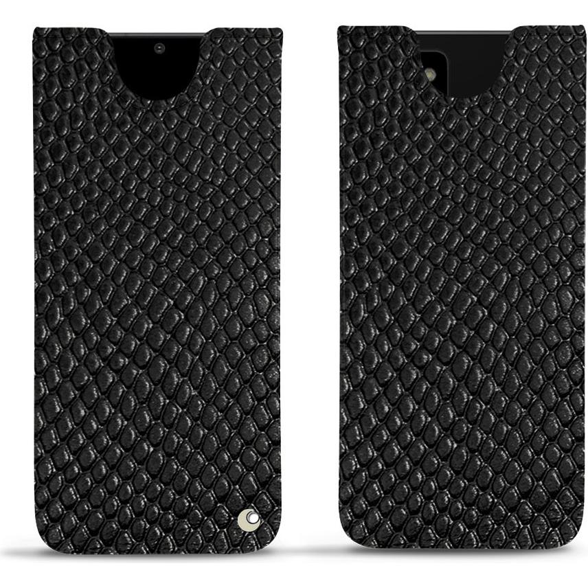 Noreve Lederschutzhülle (Samsung Galaxy Note 20 Ultra), Smartphone Hülle, Schwarz