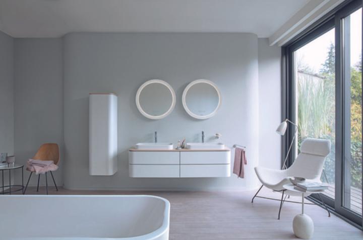 Produktbild Duravit Happy D.2 Plus Waschtischunterbau für Konsole wandhängend, 1000x550 mm, 2 Schubkästen, f (100 x 55 x 41 cm)
