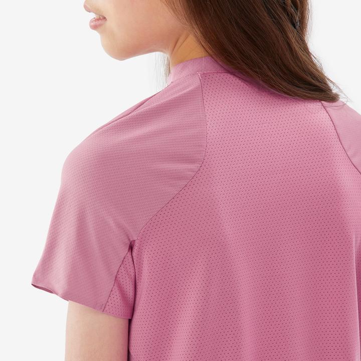Immagine prodotto Quechua T-Shirt Kinder Gr. 122–170 Wandern - MH900 rosa (140)
