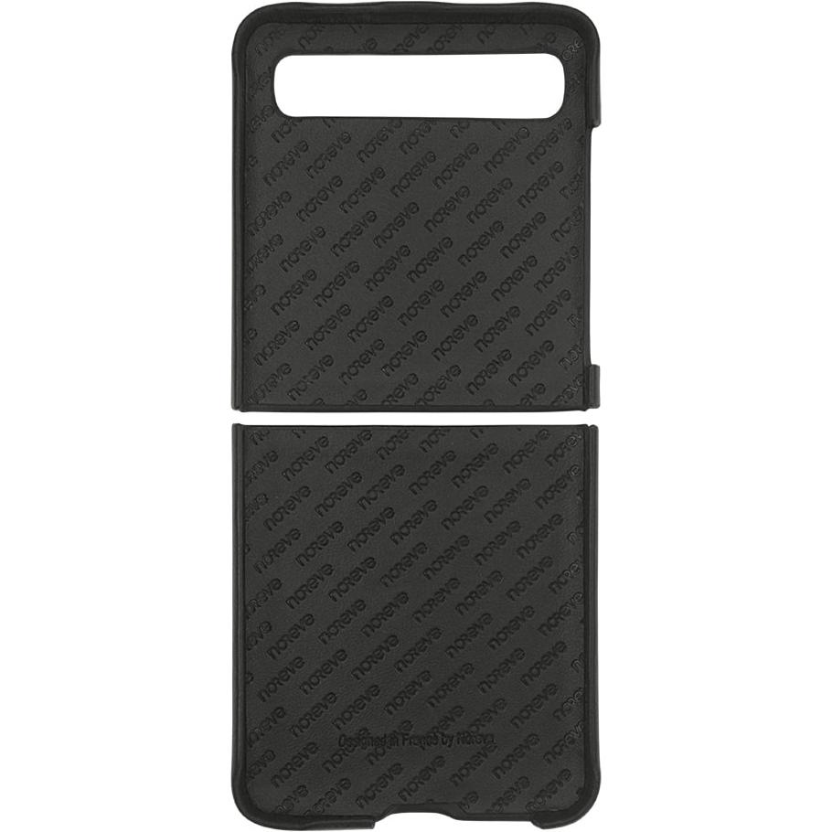 Thumbnail - Noreve Lederschutzhülle (Samsung Galaxy Z Flip), Smartphone Hülle, Schwarz