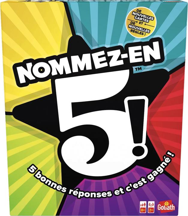 Productafbeelding Goliath Toys Naam 5 FR (Frans, 2 - 7 Spelers)