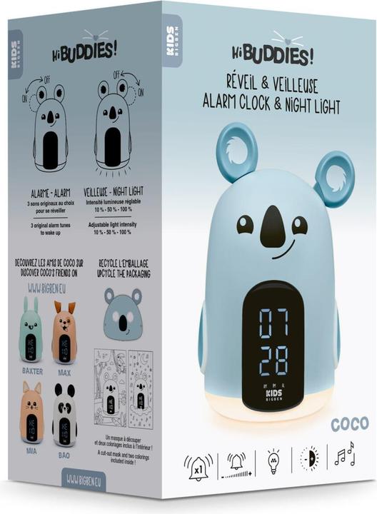 Productafbeelding Bigben Kinderwekker HELLO - Koala